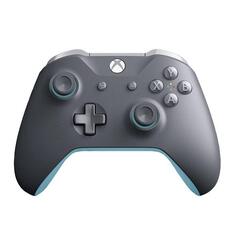 Xbox One S Controller - Grijs / Blauw - Microsoft (origineel)