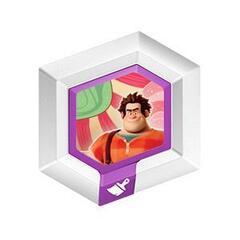 Wreck-it Ralph King Candy's Dessert Toppings Power Disc - Disney Infinity 1.0