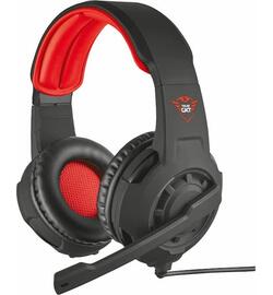 Trust GXT 310 Radius Headset - Zwart/Rood