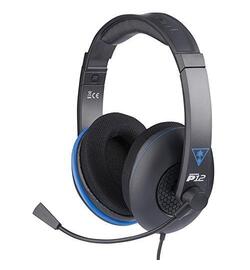 Turtle Beach Ear Force P12 Amplified Stereo Headset - Zwart/Blauw