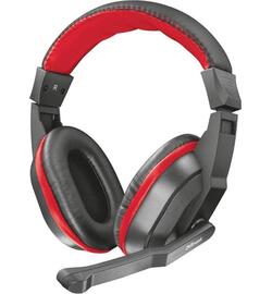 Trust Ziva Headset - Zwart/Rood