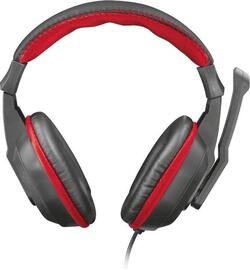 Trust Ziva Headset - Zwart/Rood