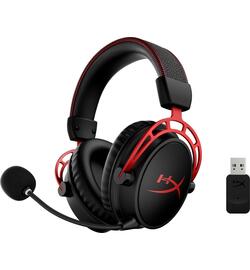 HyperX Cloud Alpha Wireless Headset - Zwart/Rood