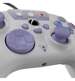 Xbox Series Wired Controller - Wit/Paars - Turtle Beach REACT-R