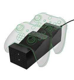 Xbox Series Dual Charger - Zwart - Third Party (Inclusief 2 Accu's)