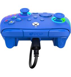 Xbox Series X/S - Xbox One Wired Controller - Blauw - Afterglow WAVE