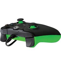 Xbox Series Controller Wired - Neon Black (Zwart/Groen) - PDP Gaming