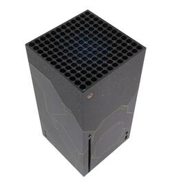 Refurbished Xbox Series X Bundel Console + Controller - Zwart met Custom Ghost Skin