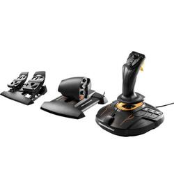 Thrustmaster T16000M FCS Flight Pack - Zwart - Flight Control Systeem - PC