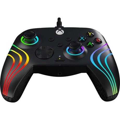 Xbox Series X/S - Xbox One Wired Controller - Zwart - Afterglow WAVE