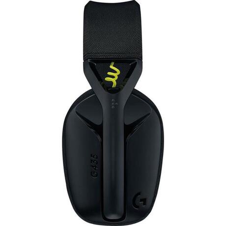 Logitech G435 Lightspeed - Wireless Headset - Zwart/Geel - Bluetooth