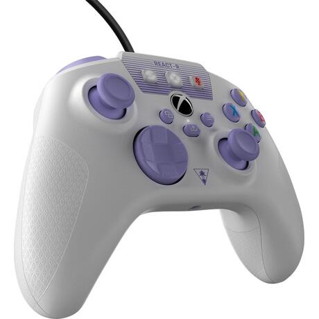 Xbox Series Wired Controller - Wit/Paars - Turtle Beach REACT-R