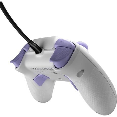 Xbox Series Wired Controller - Wit/Paars - Turtle Beach REACT-R