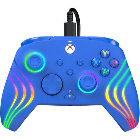 Xbox Series X/S - Xbox One Wired Controller - Blauw - Afterglow WAVE