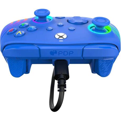 Xbox Series X/S - Xbox One Wired Controller - Blauw - Afterglow WAVE