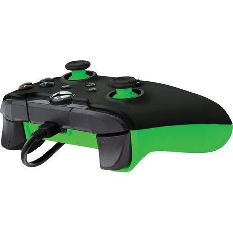 Xbox Series Controller Wired - Neon Black (Zwart/Groen) - PDP Gaming
