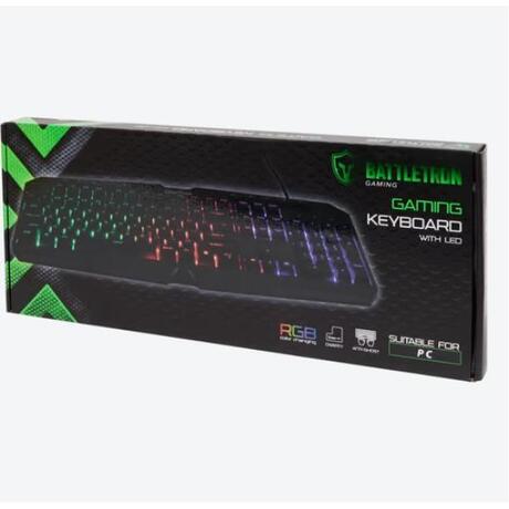 Battletron Gaming Toetsenbord Meerkleurig - PC