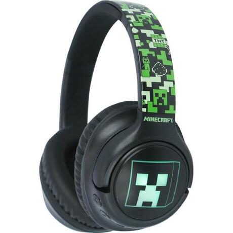 OTL Technologies - Minecraft - LED Groen Draadloze Headset - 3DS, PC, PS4, PS5, Switch, Xbox One, Xbox Series