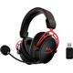 HyperX Cloud Alpha Wireless Headset - Zwart/Rood