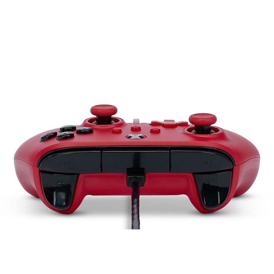 Red wired top xbox one controller